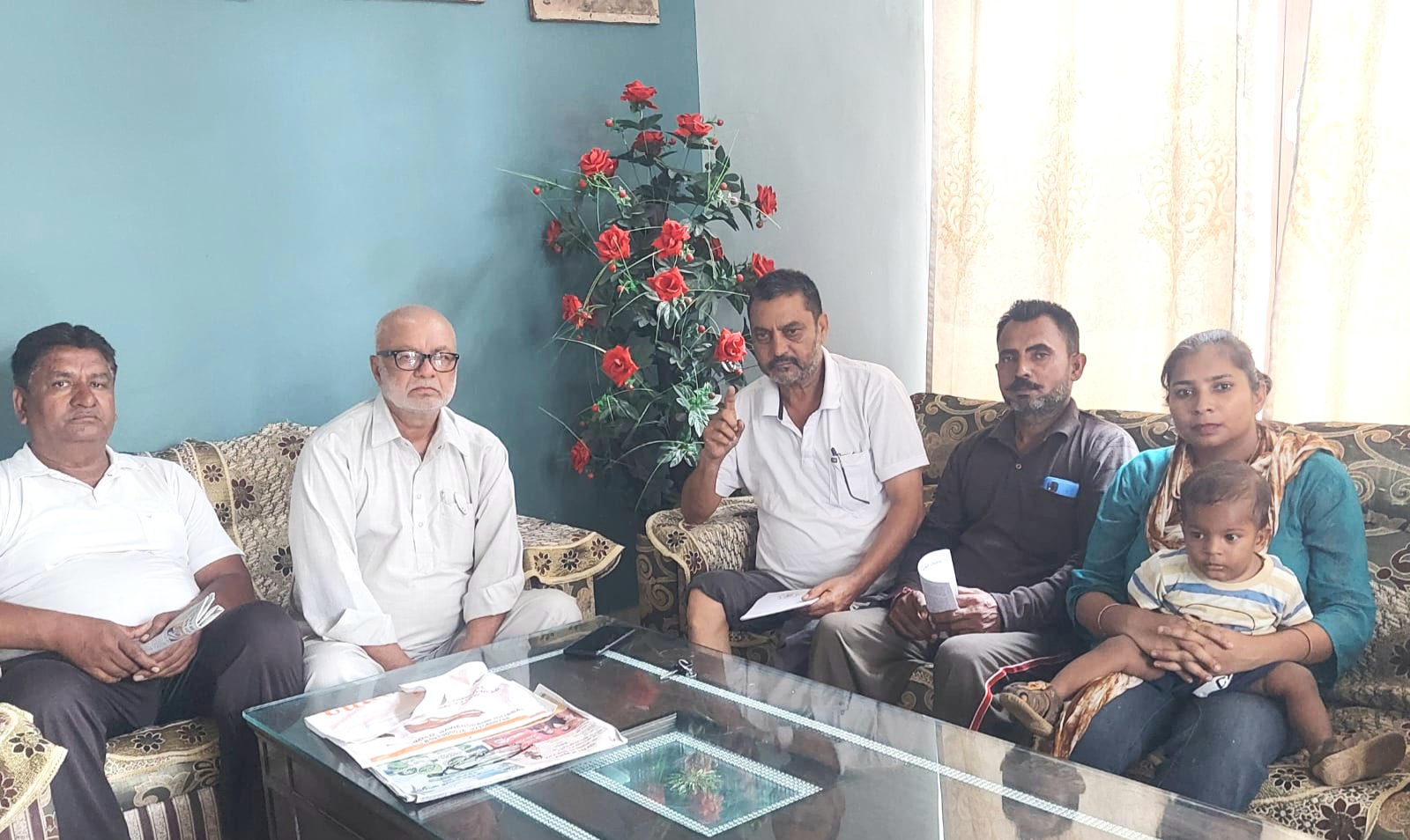 From June 25, rural laborers will fully participate in the indefinite dharna in front of the SSP office Hoshiarpur - Sanawa